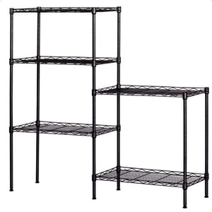 Zimtown 5-Tier Wire Metal Storage Rack Shelf Unit