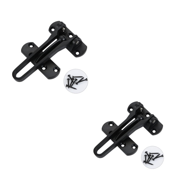 Zinc Alloy 2-Piece Anti-Theft Door Chain Lock For Home And Hotel Use