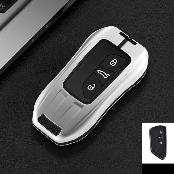 Zinc Alloy Car Remote Key Case Cover Shell Fob For VW Volkswagen Golf 8 2020 Skoda Octavia A8 2021 SEAT Leon MK4 Car Accessories