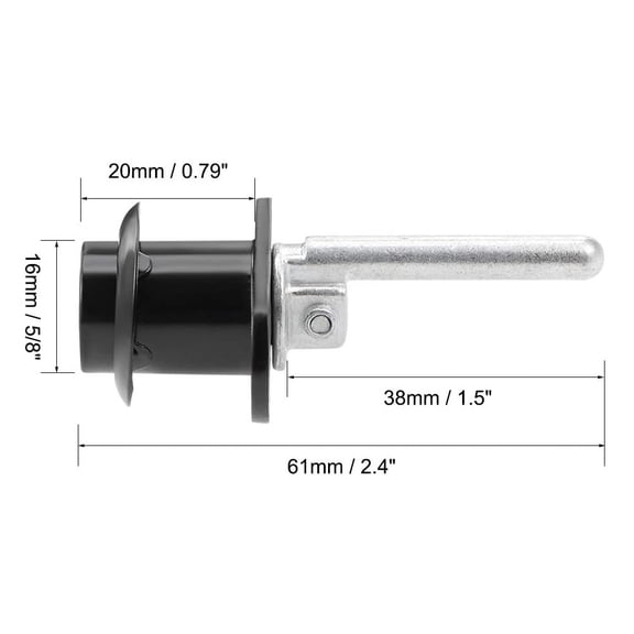 Zinc Alloy Computer Desk Cabinet Mailbox Drawer Cupboard Locker Cam Lock Key