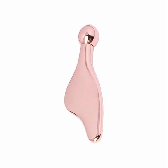 Zinc Alloy Dolphin-Shaped Facial Massage Scraper for Round Face Lifting and Firming