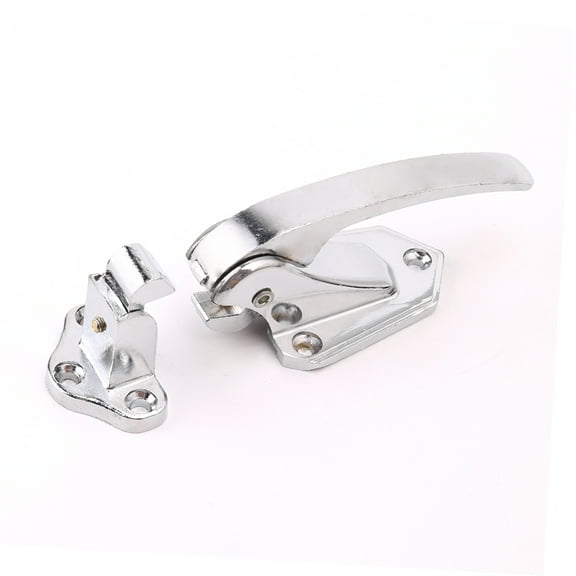 Zinc Alloy Door Handle Lock Spring Loaded Pull Handle for Latch For Oven Refrige
