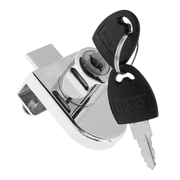 Zinc Alloy Drawer Lock With Keys, Secure Cabinet Drawer Security For Home Office Use
