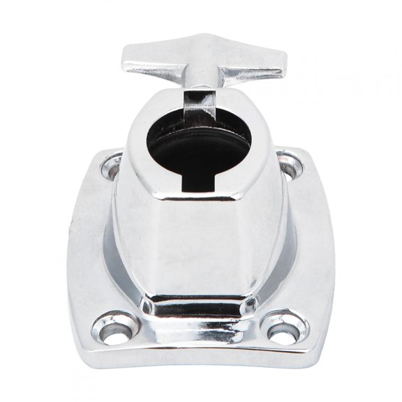 Zinc Alloy Drum Kit Holder Base Plate Cymbal Holder Clamp Percussion Instrument Parts