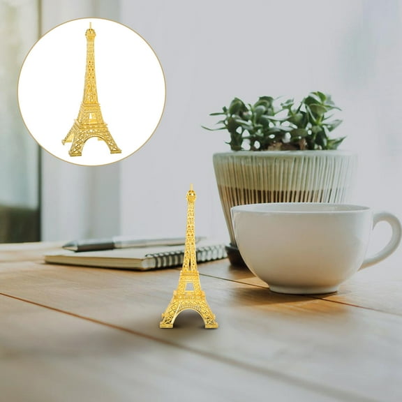 Zinc Alloy Eiffel Tower Adornment Desktop Decoration Home Table Ornament