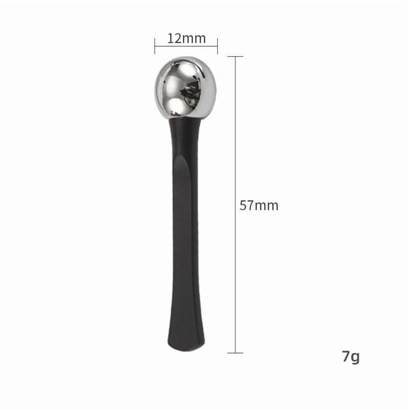 Zinc Alloy Eye Cream Spoon - Durable & Portable Facial Massage Tool for All Skin Types