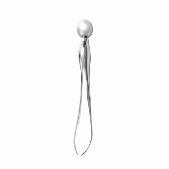 Zinc Alloy Eye Cream Spoon - Large Water Drop Design for Effortless Application and Facial Massage