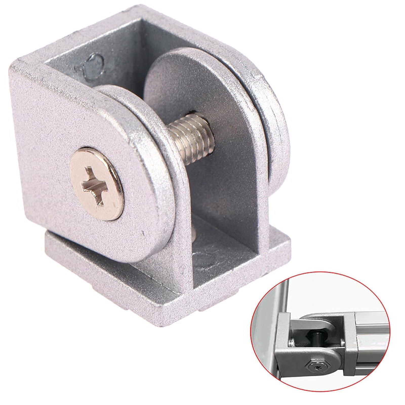 Zinc Alloy Flexible Hinge Pivot Joint Connector For Aluminum Extrusion