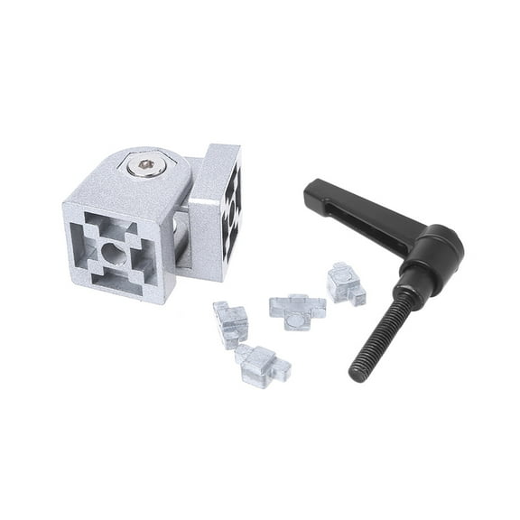 Zinc Alloy Flexible Hinge With Handle Die Cast Pivot Joint Connector For Aluminu