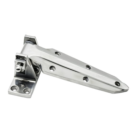 Zinc Alloy Freezer Door Hinges With Spring Assisted Reversible Designs