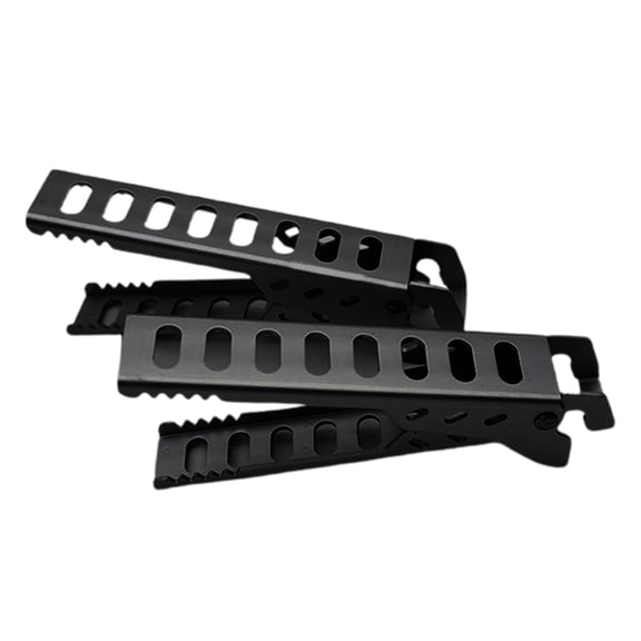 Zinc Alloy Hot Plate Grippers AntiScald Pan Pot Clip Hot Dish Plate Bowl Clip Barbecue Tongs Kitchen Camping Tool