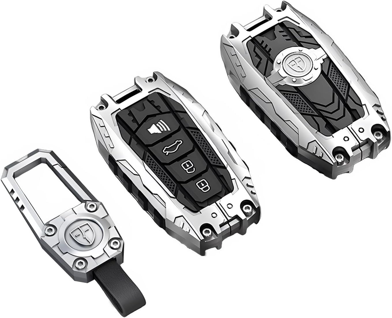 Prime Key Fob Zinc Alloy Key Fob Cover,Keychain,Full Protection Car Key Case for ...
