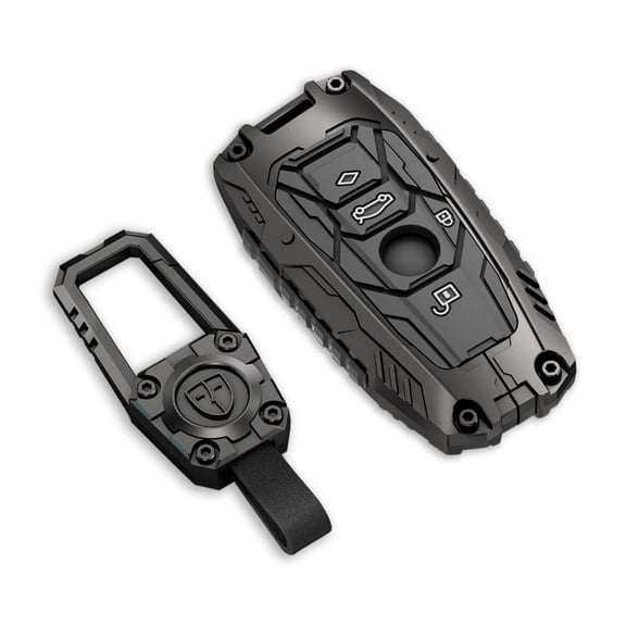 Zinc Alloy Key Fob Cover,Keychain,Full Protection Car Key Case for BMW 1 3 4 5 6 7 Series X1 X3 X4 M2 M3 M4 M5 M6 GT Smart Remote Keyless Keyshell