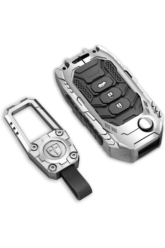Zinc Alloy Key Fob Cover,Keychain,Full Protection Car Key Case for Honda Smart Keyshell Accessories