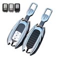 thumbnail image 1 of Zinc Alloy Key Fob Cover, Keychain, Key Case Protector Holder Shell Compatible for Honda Civic Accord Pilot CRV HRV CRZ Odyssey Ridgeline JED Crosstour Crider Spirior, 1 of 8