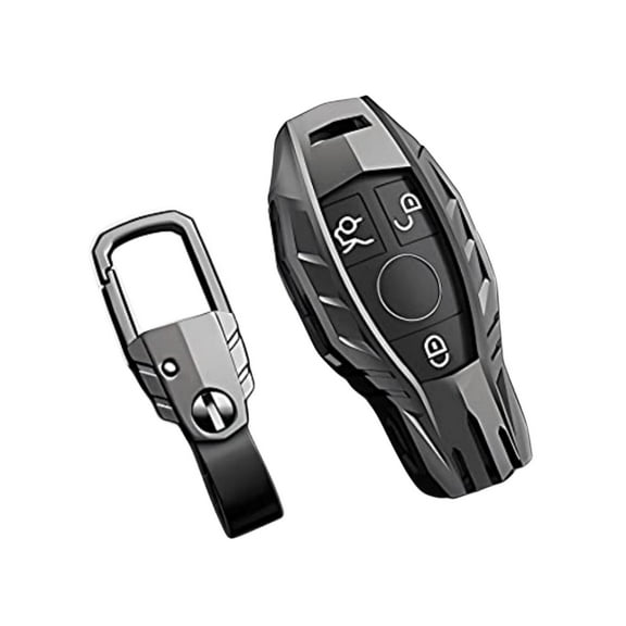 Zinc Alloy Key fob Cover, Keychain, Key Case Compatible for Mercedes-Benz C E G S M GL CLS CLK G Class