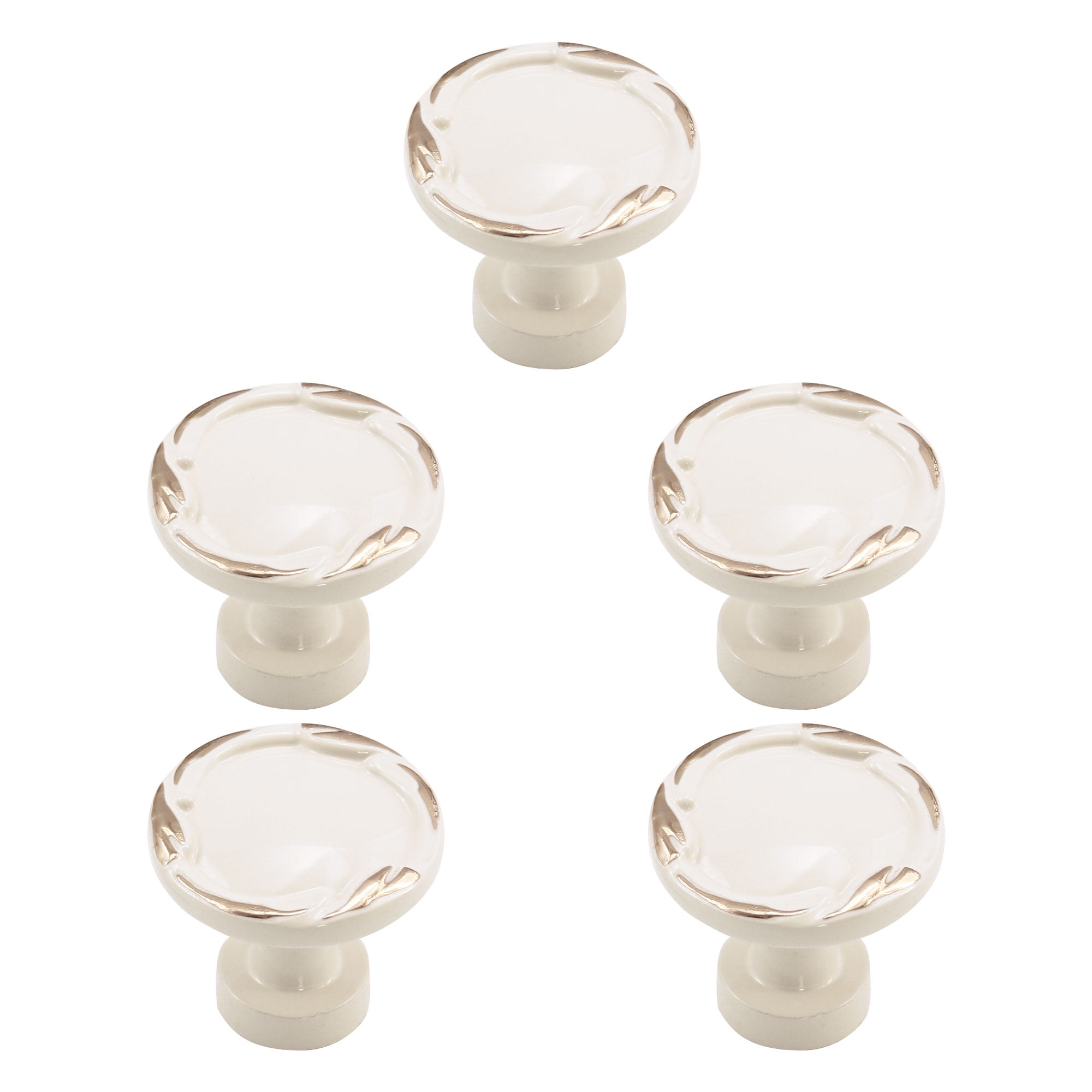 Zinc Alloy Knobs 30mm Round Wardrobe Dresser Knobs Pull Handle for Home