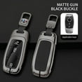 thumbnail image 1 of Zinc Alloy Leather Car Key Case Cover Shell For Mercedes Benz A C E S G Class GLC CLE CLA GLB GLS W177 W205 W213 W222 X167 AMG, 1 of 13