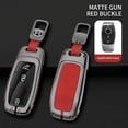 thumbnail image 1 of Zinc Alloy Leather Car Key Case Cover Shell For Mercedes Benz A C E S G Class GLC CLE CLA GLB GLS W177 W205 W213 W222 X167 AMG, 1 of 13