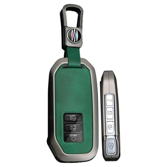 Zinc Alloy Metal Key Fob Cover Case with Keychain – Compatible with Kia EV6 GT-Line, K8, V6, Sportage, Niro Hybrid, Sorento MQ4, and K5 – Durable Key Holder Protector