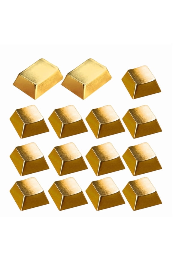 Zinc Alloy Metal Keycaps Set for Mechanical Keyboards, Ergonomic R3 Row Q Layout, 15Pcs Gaming Keycaps