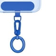 thumbnail image 1 of Zinc Alloy Phone Tether Tab with Double Spring Buckle, 360° Rotation Anti-Entanglement for Cellphone Use, 1 of 8