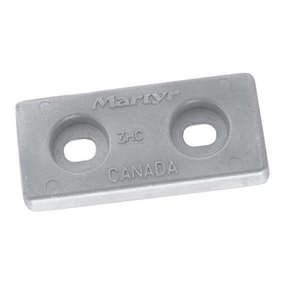 Zinc Alloy Pleasurecraft ZHC-5 Large Streamlined Bolt-on hull anode