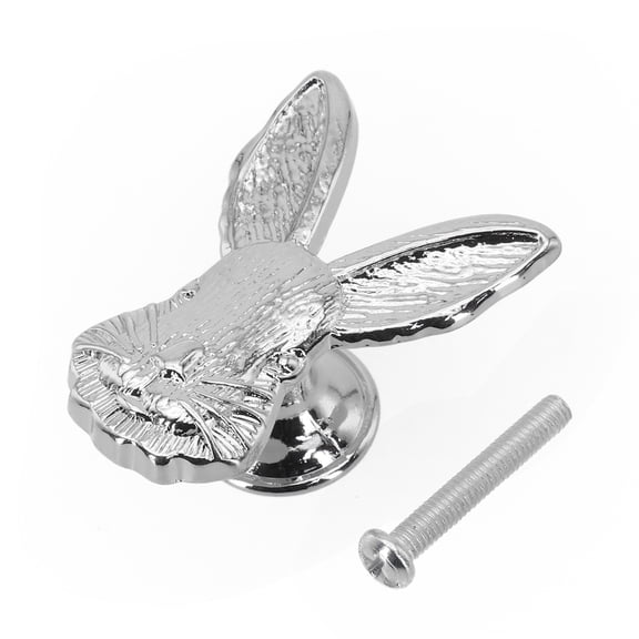 Zinc-Alloy Rabbit Shape Doors Drawer Cabinet Wardrobe Pull-Handle Knobs Furnitures Hardware Handle For Children'S Room