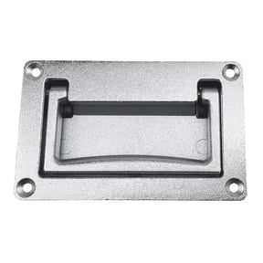 Zinc Alloy Recessed Pull Handles Container Handle Sliver Flush Lift Door Handles,Silver