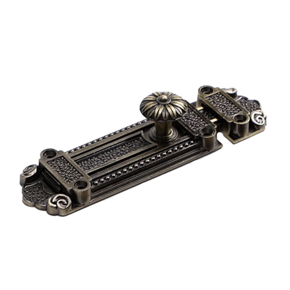 Heavy Duty Solid Thicken Bolt Vintage Door Security Slide for Lock Zinc Alloy Slide for Lock for Door