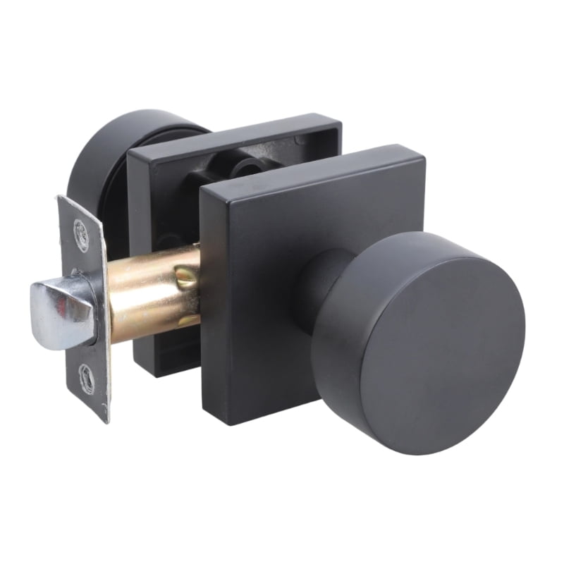 Zinc Alloy Round Door Knobs Knobset Nonlocking Interior Door Handles for Hallway, Closet, Bathroom Easy to Install