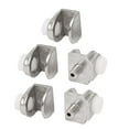 thumbnail image 1 of Zinc Alloy Shelf Support Adjustable Clamp Clips 5pcs for 5-8mm Thick Glass, 1 of 2