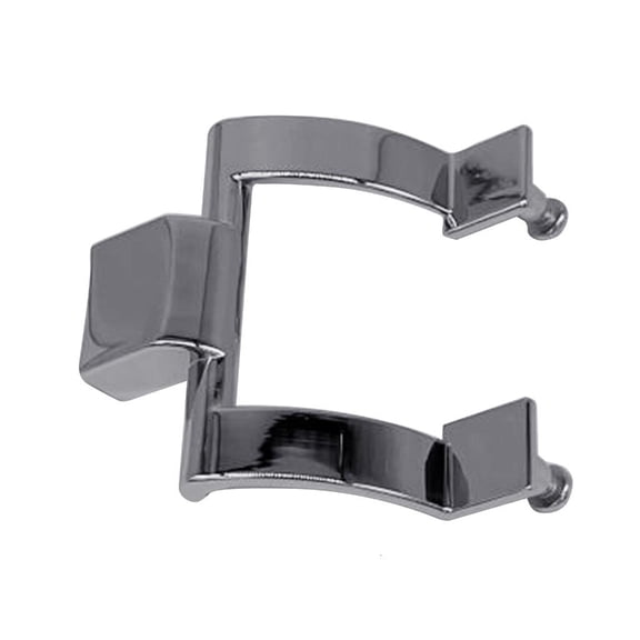 Zinc Alloy Shower Door Handle Towel Rack Bracket for Shower Door / Tub Enclosure