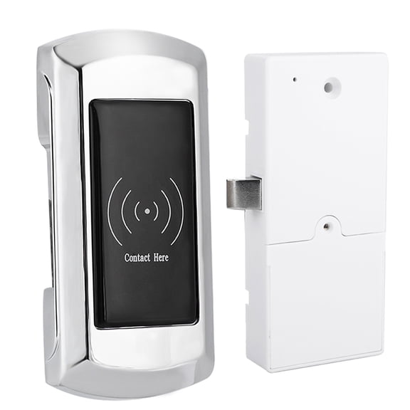 Zinc Alloy Smart Electronic Cabinet Lock with Access Card Pro Digital Keyless Entry Lock for Gym Locker & Hotel Sauna Spa Closet