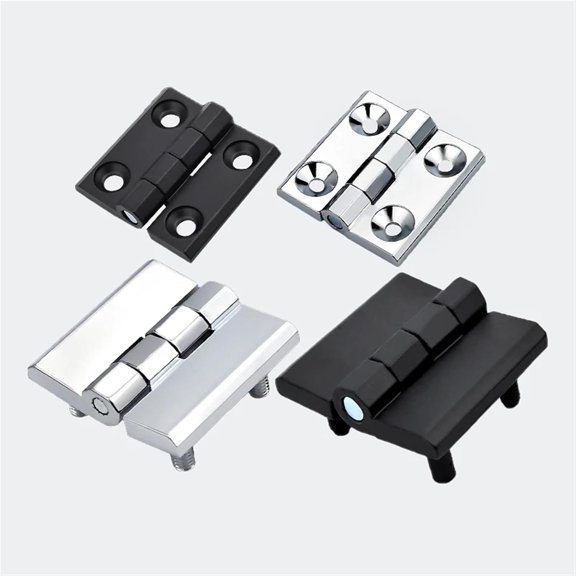 Zinc Alloy Square Door Hinge with Stud Industrial Electric Box