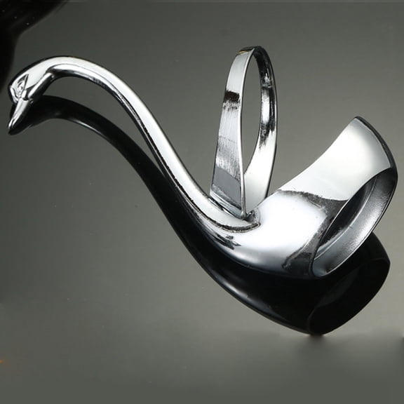 Zinc Alloy Swan Shape Cutlery Holder Organizer for Forks and Spoons, 70x155mm Tableware Rack Restaurant Hotel