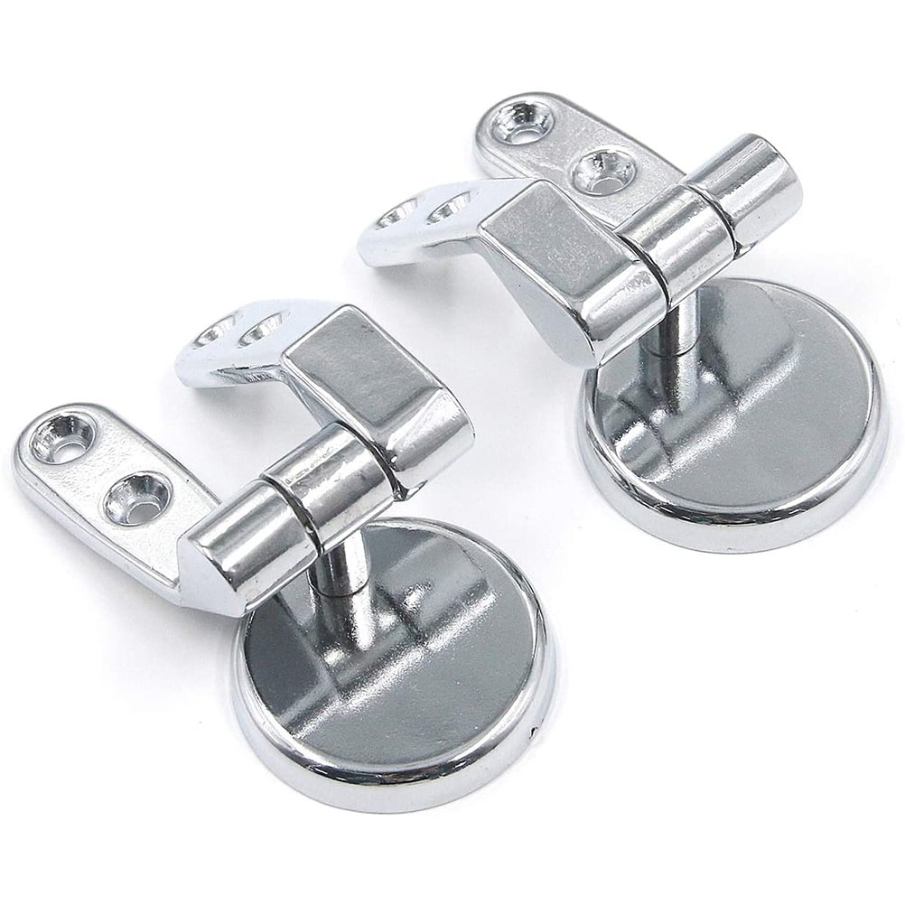 Zinc Alloy Toilet Seat Hinges Replacement Hinges Toilet Lid Hinge Set