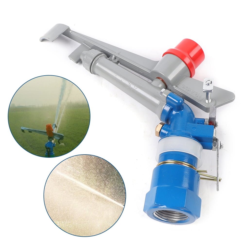 Zinc Alloy Tripod Sprinkler for Large-Scale Irrigation, 35-40m Spray Range, 4.0-4.63m³/h Flow Rate, 3-4kg Pressure