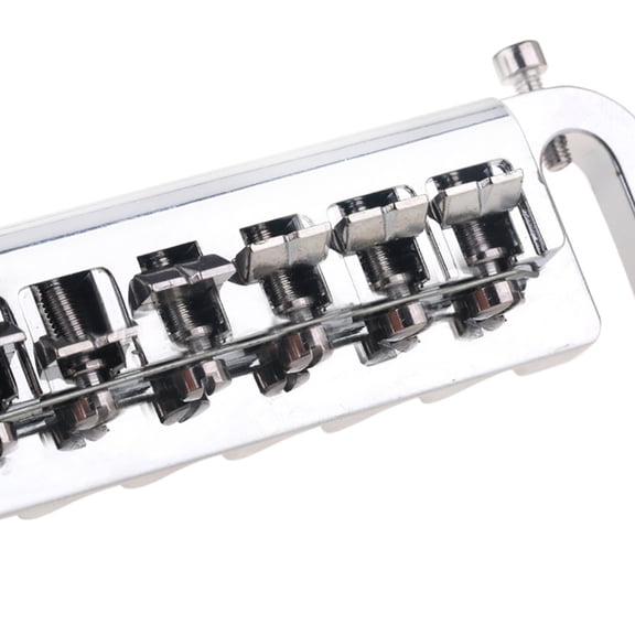 Zinc Alloy Turn Over Style Bridge Tailpiece Fit Solid-Body LP electric Guitar Bridge Replacement Parts