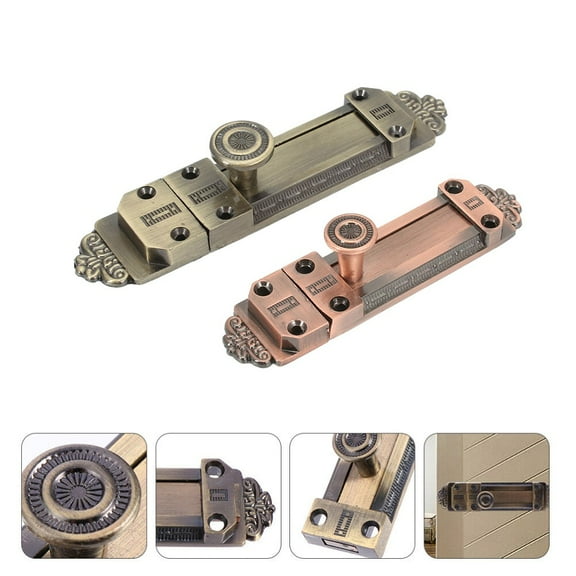Zinc Alloy Vintage Gate Internal Door Bolt Latch Lock Slide Bolts Catch Tower