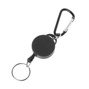 Plastic for Key Chain with String, for Key Chain, High Tension Elastic, Telescopic, ABS Zinc Alloy Ring