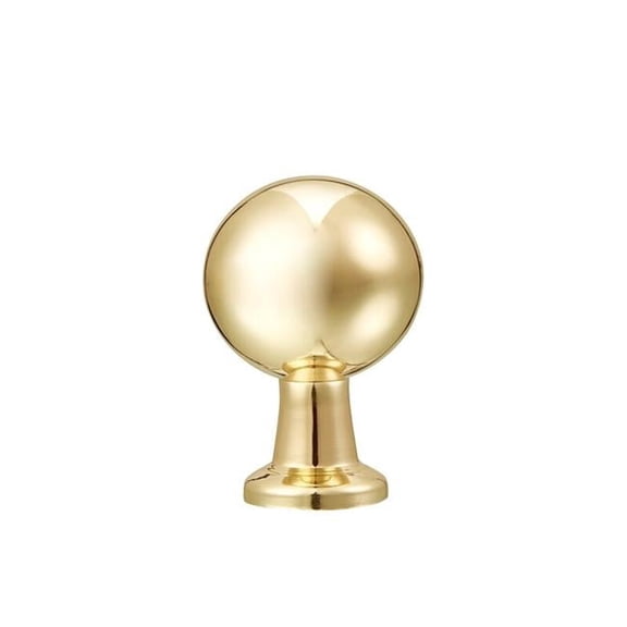 Zinc Cabinet Knob, Gold