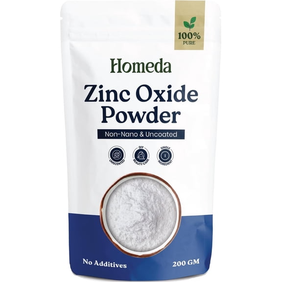 Zinc Oxide Powder (7oz - 200g) | Non-nano & Uncoated