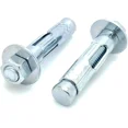 thumbnail image 1 of Zinc Plated 3/4" Dia., 4-1/4" L Sleeve Anchor With Drill Bit ( 1 Set Of 4Pcs), 1 of 6