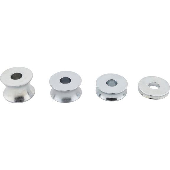 Zinc Plated Engine Spacer, 3/4 Inch