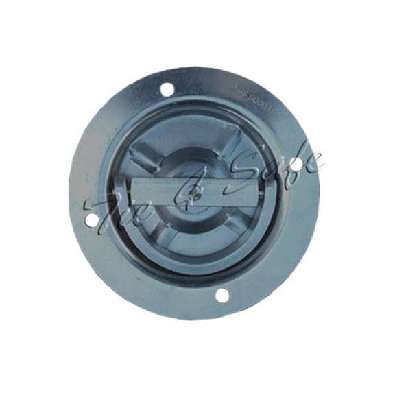 Zinc Plated Floor Mount Ring - 2 Piece
