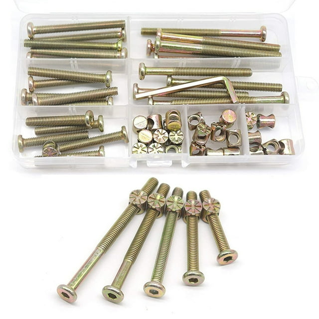 Zinc Plated Screws and Bolts Screws Replacement Parts Furniture Bolts