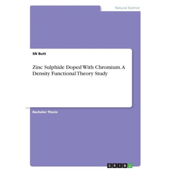 Zinc Sulphide Doped With Chromium. A Density Functional Theory Study