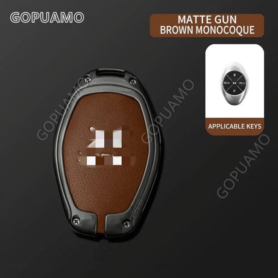 Zinc alloy Car Key Package Accessories For Xpeng Xiaopeng A 4-button key case G3 Intelligent Full Package Car Key Set