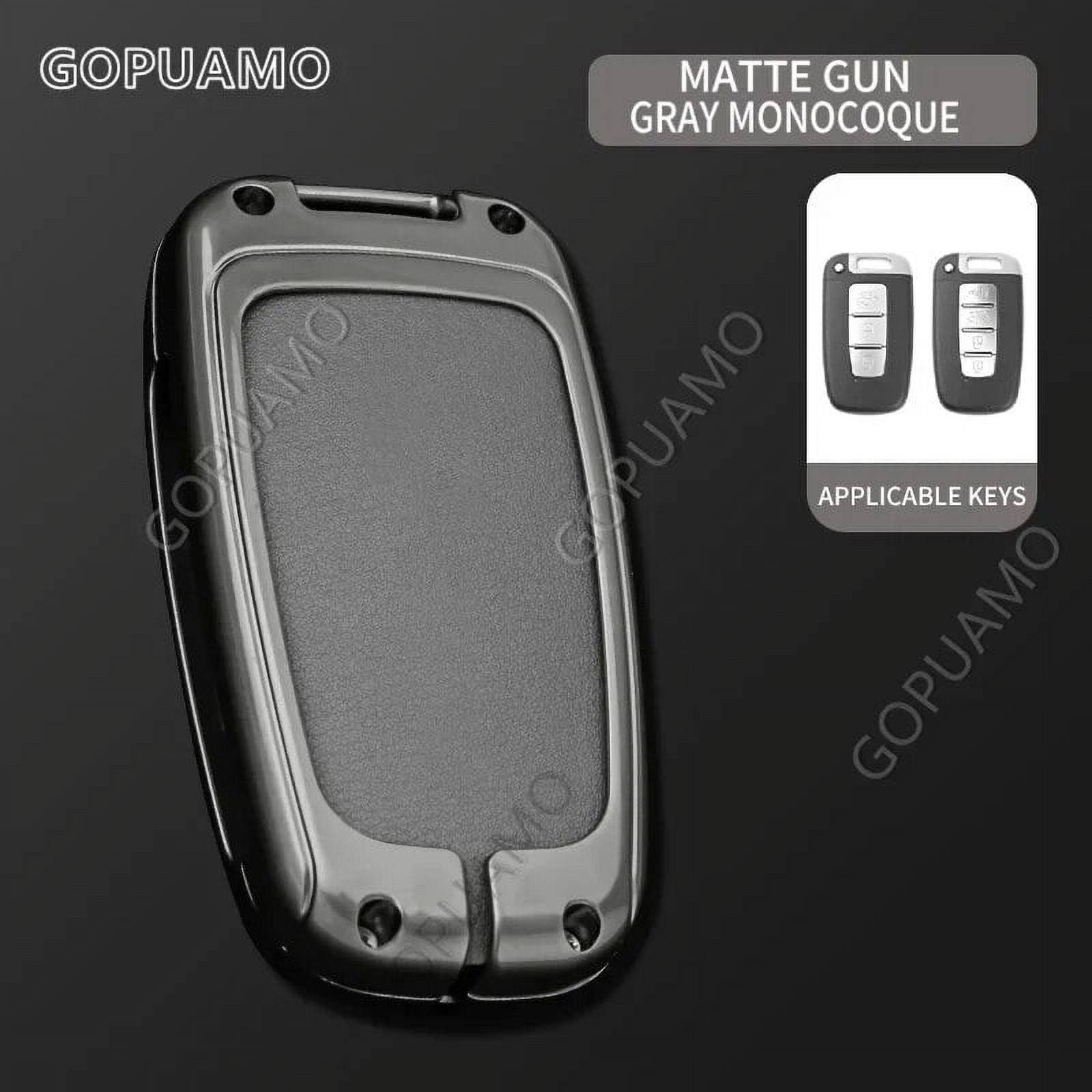 Zinc alloy Car Key Shell Cover Keychain For Hyundai D 3/4 buttons key ...